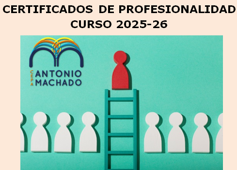 Certificados de profesionalidad 2025-26